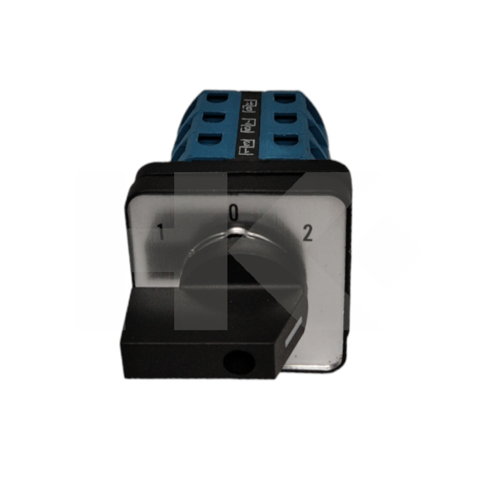 SELECTOR TELETRIC TRIFASICO CA10-25A 1-0-2 25AMP.