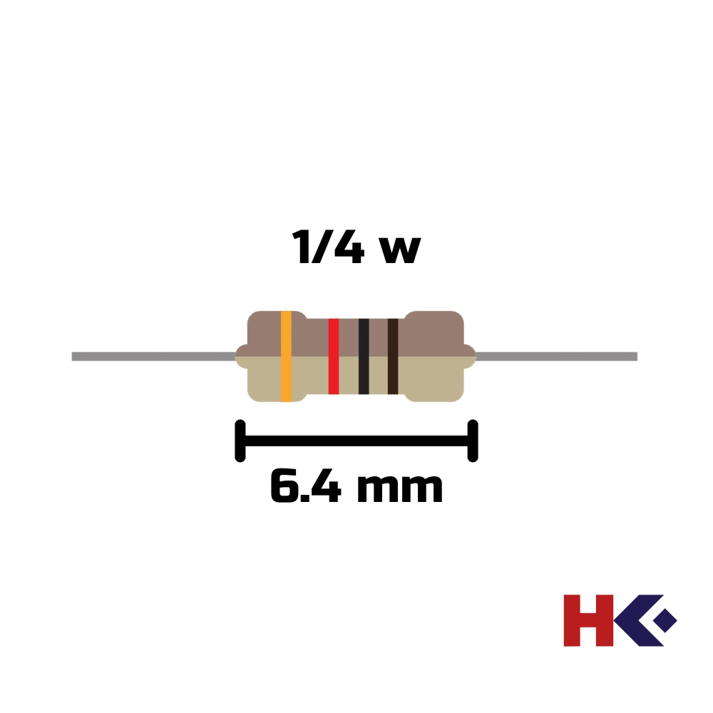 Resistencia Carbon 1/4w