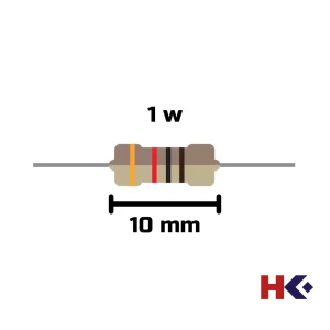 Resistencia Carbon 1w
