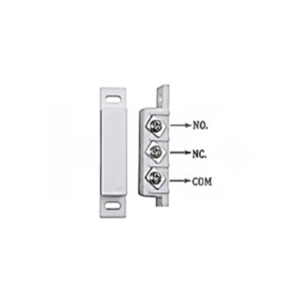 SENSOR MAGNETICO DOBLE NCON NA BLANCO